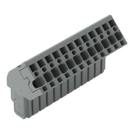 WAGO 769-112/022-000 769 Series Grey, 4mm², Cage Clamp Termination, CSA [769-112/022-000]; 279-3459