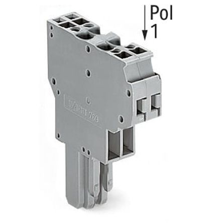 WAGO 769 Series Straight PCB Mount PCB Socket, 2-Contact, 5mm Pitch, Cage Clamp Termination [769-122]; 279-3470