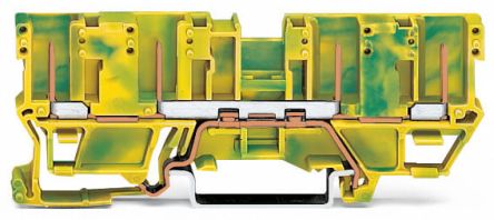 WAGO 769-207 769 Series Green, Yellow, 1-Level, Wire Termination, CSA [769-207]; 279-3513