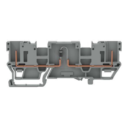WAGO 769-208/281-410 769 Series Grey, 4mm², Wire Termination, CSA [769-208/281-410]; 279-3514