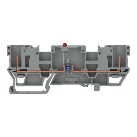WAGO 769-209/281-413 769 Series Grey, Wire Termination, CSA [769-209/281-413]; 279-3516