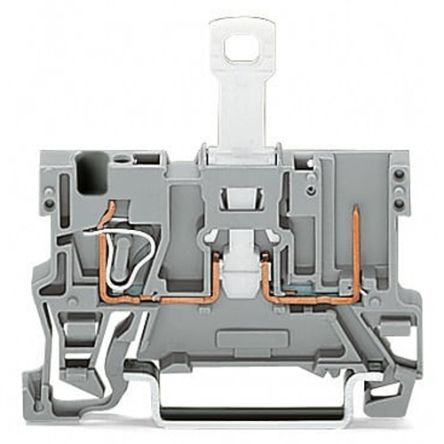 WAGO 769-232 769 Series Grey, 4mm², 1-Level, Cage Clamp Termination, CSA [769-232]; 279-3533