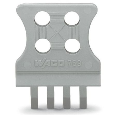 WAGO, 769 Strain Relief Plate for use with Male And Female Connector [769-413]; 279-3560