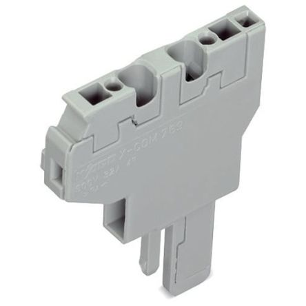 WAGO 769 Series Straight PCB Mount PCB Socket, 1-Contact, 5mm Pitch, Cage Clamp Termination [769-504]; 279-3582