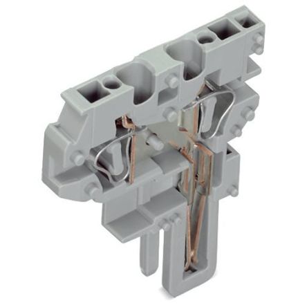 WAGO 769 Series Straight PCB Mount PCB Socket, 1-Contact, 5mm Pitch, Cage Clamp Termination [769-506]; 279-3585