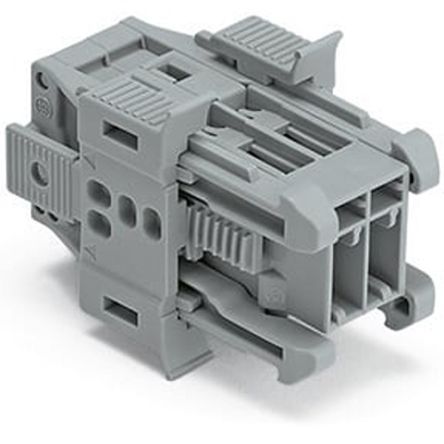 WAGO 769 Series Male Connector for Use with Female Connector, 32A, CSA [769-602/006-000]; 279-3602