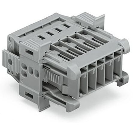 WAGO 769 Series Male Connector for Use with Female Connector, 32A, CSA [769-605/006-000]; 279-3622