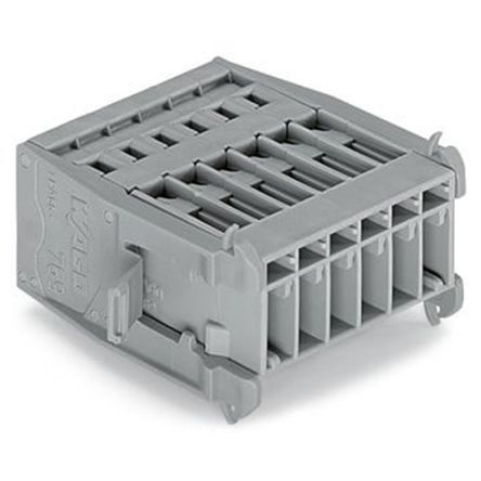 WAGO 769 Series Male Connector for Use with Female Connector, 32A, CSA [769-607/005-000]; 279-3634