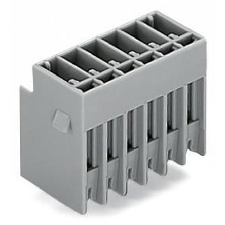 WAGO 769 Series Straight PCB PCB Header, 11 Contact(s), 5 mm Pitch, 1 Row(s), Shrouded [769-641]; 279-3672