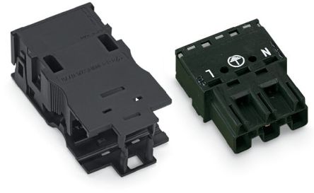 WAGO 770 Series Plug, 3-Pole, Cable Mount, 25A, IP20 [770-213/035-000]; 279-3744