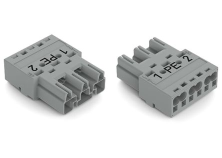 WAGO 770 Series Plug, 3-Pole, Cable Mount, 25A, IP20 [770-253/062-000]; 279-3777