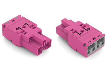 WAGO 770 Series Plug, 2-Pole, Cable Mount, 25A, IP20 [770-292/080-000]; 279-3795