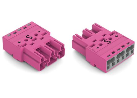 WAGO 770 Series Plug, 3-Pole, Cable Mount, 25A, IP20 [770-293/082-000]; 279-3797