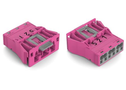 WAGO 770 Series Plug, 3-Pole, Snap-In, 25A, IP20 [770-793/081-000]; 279-3930