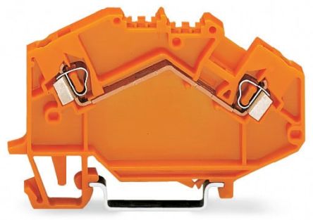 WAGO 780-602 780 Series Orange, 2.5mm², 1-Level, Cage Clamp Termination, CSA [780-602]; 279-4004