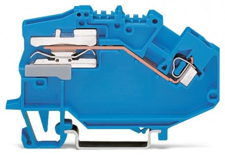 WAGO 780-613 780 Series Blue, 2.5mm², 1-Level, Cage Clamp Termination, CSA [780-613]; 279-4008