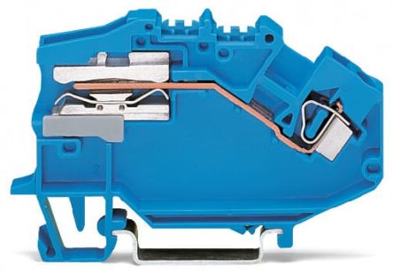 WAGO 781-613 781 Series Blue, 4mm², 1-Level, Cage Clamp Termination, CSA [781-613]; 279-4025