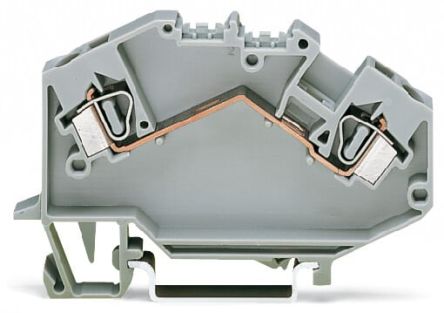 WAGO 781-992 781 Series Grey, 4mm², 1-Level, Cage Clamp Termination, CSA [781-992]; 279-4032