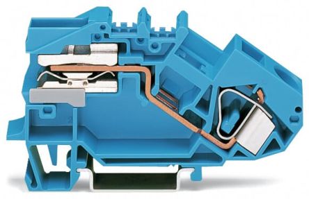 WAGO 783-613 783 Series Blue, 16mm², 1-Level, Cage Clamp Termination, CSA [783-613]; 279-4051