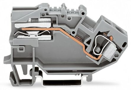 WAGO 784-623 784 Series Grey, 10mm², 1-Level, Cage Clamp Termination, CSA [784-623]; 279-4058