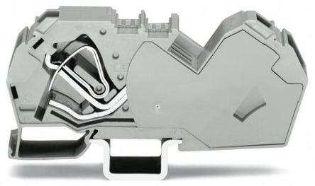 WAGO 785-601 785 Series Grey, 35mm², 1-Level, Cage Clamp Termination, CSA [785-601]; 279-4059
