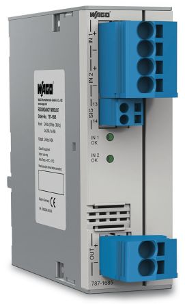 WAGO Power Supply Redundancy Module, 787 Series [787-1685]; 279-4118
