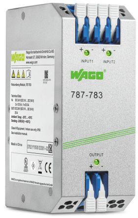 WAGO Power Supply Redundancy Module, 787 Series [787-783]; 279-4128