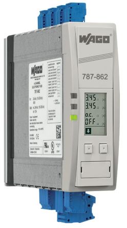 WAGO Electronic Circuit Breaker 10A 24V 787, 4 channels , DIN Rail [787-862]; 279-4165
