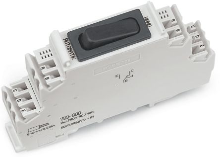 WAGO Circuit Breaker, 10A, 250V AC, 250 V Breaking Capacity [789-800]; 279-4270