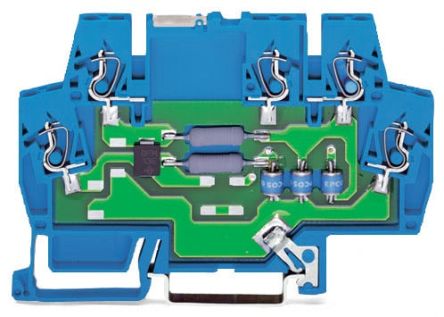 WAGO, 792 Surge Suppressor Unit 24 V dc Maximum Voltage Rating Surge Suppressor [792-803]; 279-4309