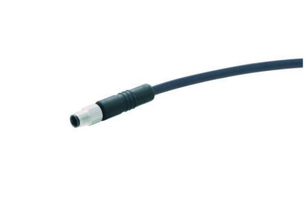 HARTING Straight Male 4 way M5 to Cable, 2m [21340400312020]; 279-4363