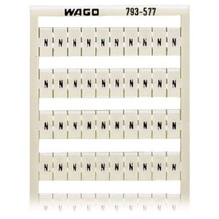 WAGO, 793 Marker Card for use with  for use with Terminal Blocks [793-577]; 279-4531