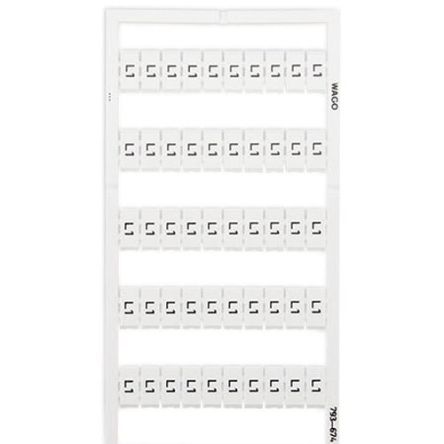 WAGO, 793 Marker Card for use with  for use with Terminal Blocks [793-674]; 279-4581