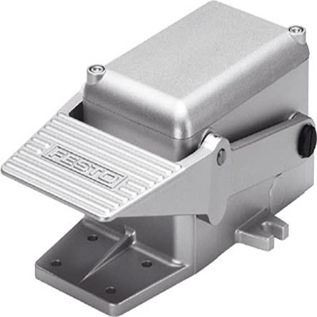 Festo Foot Pedal 3/2 Double Solenoid Foot Valve FP Series, G 1/4, G 1/4, 8986 [FP-3-1/4-B]; 279-5270