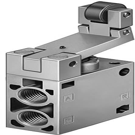 Festo Toggle Lever 3/2 Way, Closed, Monostable Pneumatic Control Valve L-3 Series, G 1/4, G 1/4, 8982 [L-3-1/4-B]; 279-5343