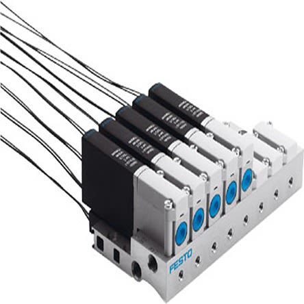 Festo 3/2, Closed, Monostable Solenoid Valve - Electrical MHA2 Series 24V dc, 196121 [MHA2-MS1H-3/2G-2-K]; 279-5367