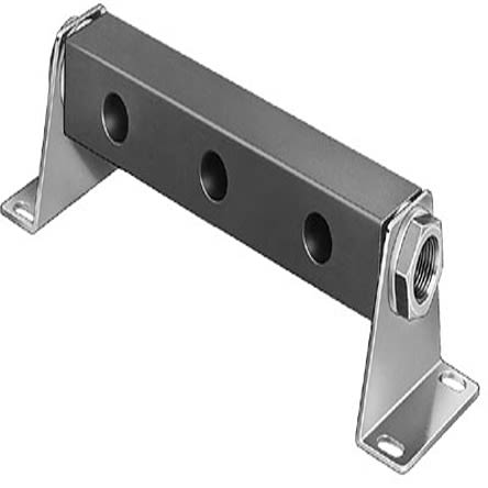 Festo PAL series 3 station Manifold for use with Solenoid And Pneumatic Valve, 5871 [PAL-1/8-1/4-3]; 279-5486