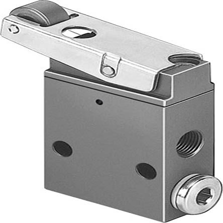 Festo Roller Lever 3/2 Way Valve, Monostable Mechanical Valve ROS Series, G 1/8, G 1/8, 2270 [ROS-3-1/8]; 279-5503