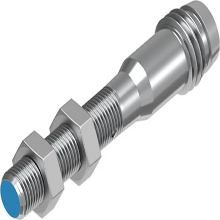 Festo Inductive Threaded Barrel Proximity Sensor, M5, 0.8 mm Detection, NPN NC, 10 → 30 V dc [SIEN-M5B-NO-S-L]; 279-5613