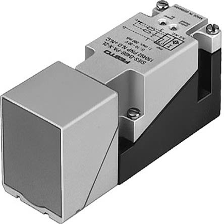 Festo Inductive Block Proximity Sensor, 15 mm Detection, PNP NO+NC, 10 → 30 V dc [SIES-Q40B-PA-X-2L]; 279-5628