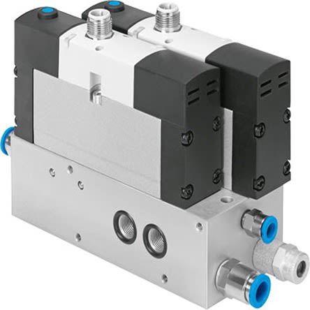 Festo VABP series G 1/8 Sub Base for use with Valve Terminal, 2605075 [VABP-S3-26V1G-G18-2M-R3]; 279-5703