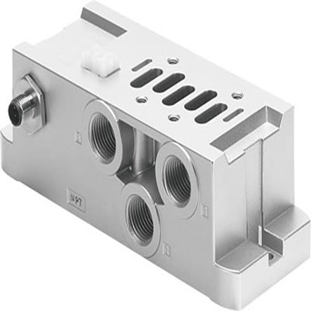 Festo VABS series M12 Sub Base for use with Valve Terminal VTSA, 8033161 [VABS-S2-2S-G12-R3-EX1E]; 279-5709