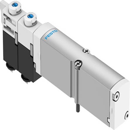 Festo 2x2/2 Closed, Monostable Solenoid Valve - Electrical VMPA Series 24V dc, 578816 [VMPA14-M1HF-I-PI]; 279-5740