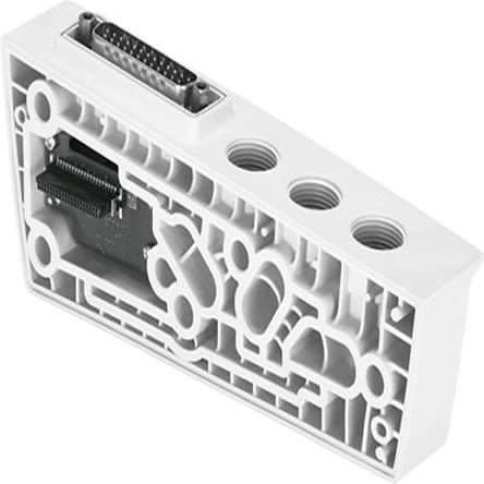 Festo VMPAC series G 3/8 End Plate for use with Valve Terminal MPA-C, 576559 [VMPAC-EPL-MP-SD44]; 279-5770