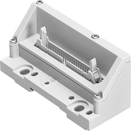 Festo VMPAL series 32 station End Plate for use with Valve Terminal MPA-L, 560942 [VMPAL-EPL-FL40-IP40]; 279-5927