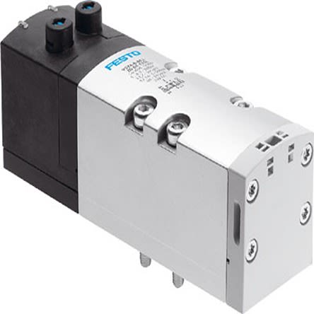Festo 2x3/2, Monostable, Open Solenoid Valve - Electrical G 3/8 VSVA Series 24V dc, 8034832 [VSVA-B-T32U-AZ-D1-1T1L]; 279-6237