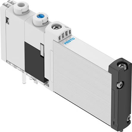 Festo 3/2, Monostable, Open Solenoid Valve - Electrical VUVG Series 24V dc, 8041901 [VUVG-B10Z-M32U-RZT-F-1T1L-EX2C]; 279-6277