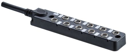 M Series M8 Distribution Box 4 Ports 3A [DB8-3A4CAB-SPS7B01]; 279-6820