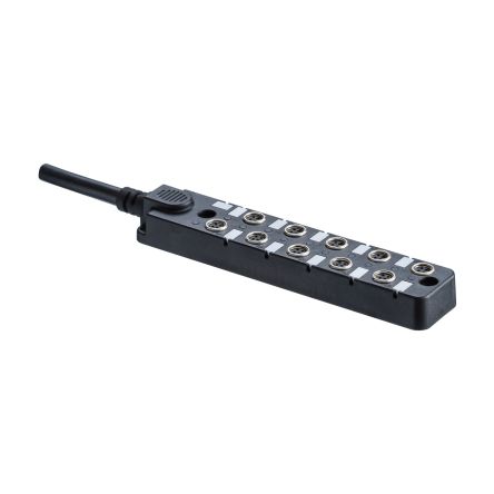 M Series M8 Distribution Box 4 Ports 3A [DB8-3A4CAB-SPS7B03]; 279-6822
