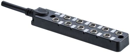 M Series M8 Distribution Box 4 Ports 3A [DB8-3A4CAB-SPS7B05]; 279-6823